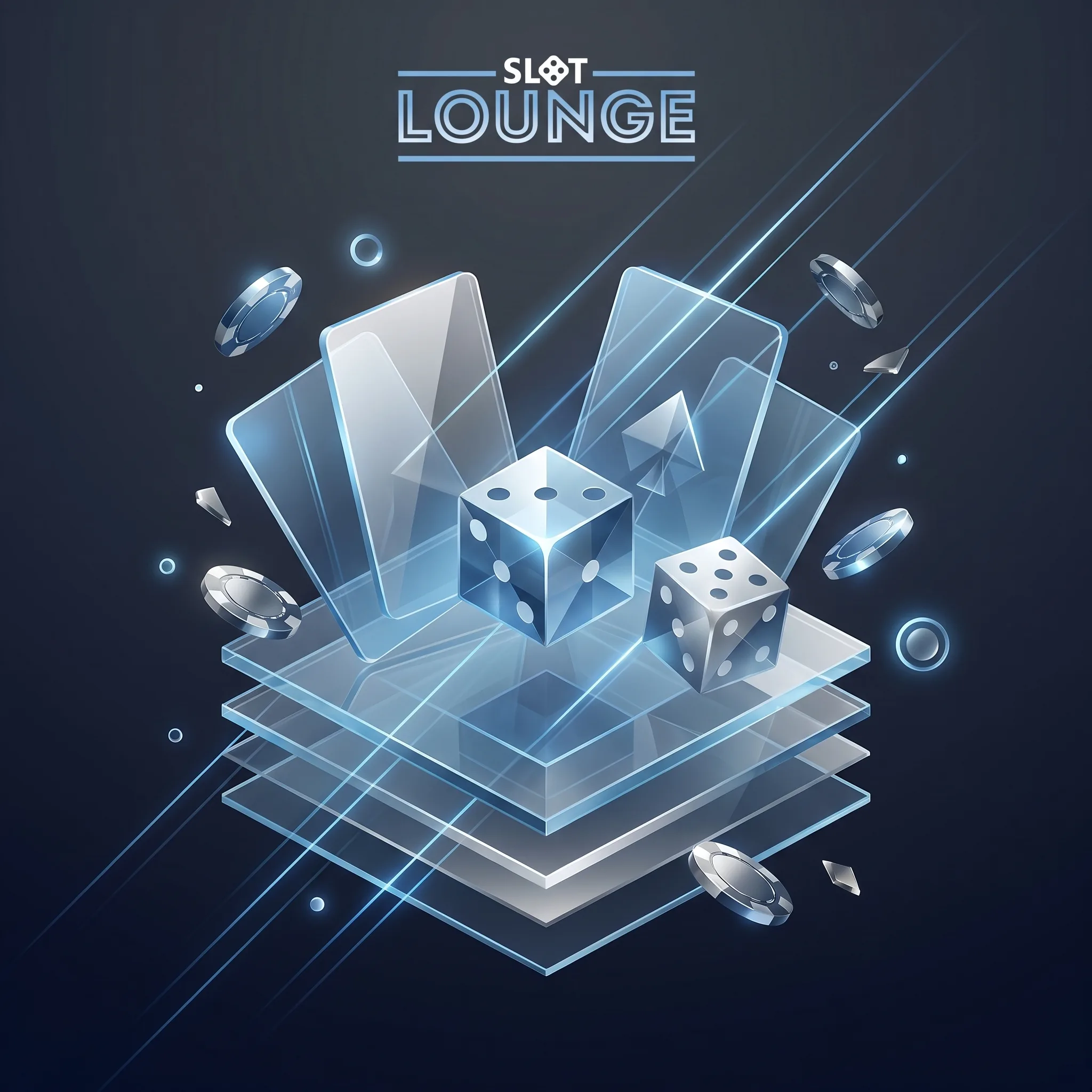 Slotlounge glass dice